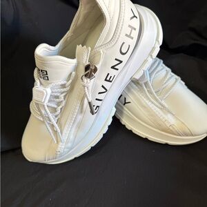 Givenchy White Athletic Shoes with Modern Silhouette